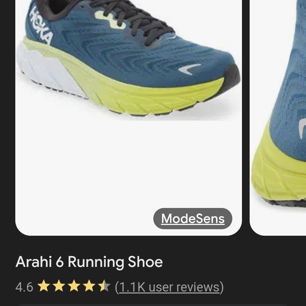 Hoka Blue and Yellow Athletic Shoes for Performance
